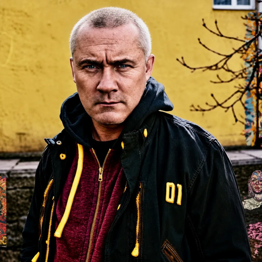 Damien Hirst, as the Duke imagines him or her