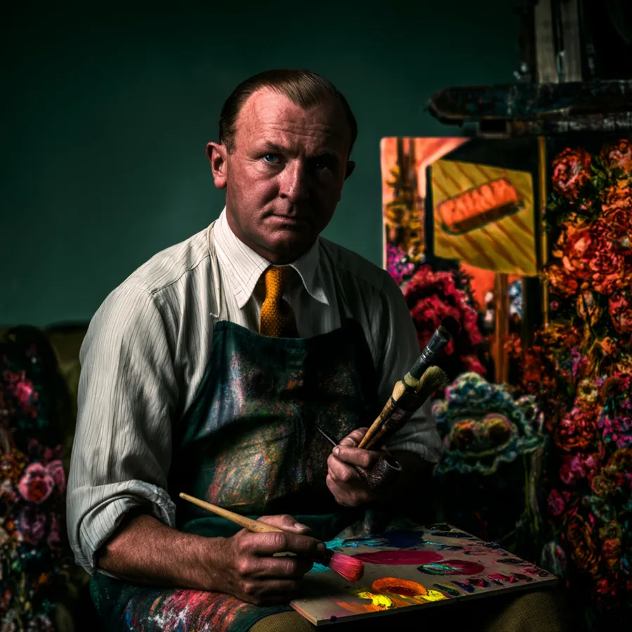 George Grosz, as the Duke imagines him or her