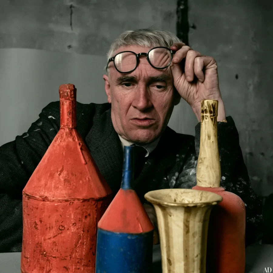 Giorgio Morandi, as the Duke imagines him or her