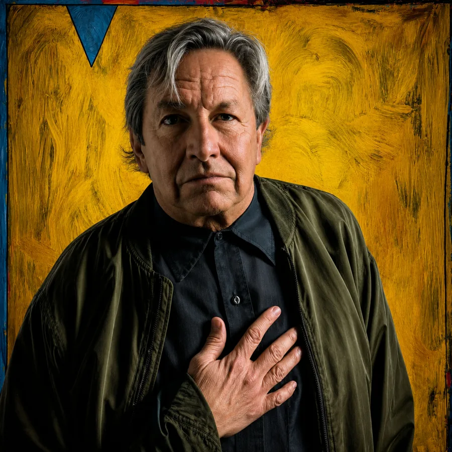 Robert Rauschenberg, as the Duke imagines him or her
