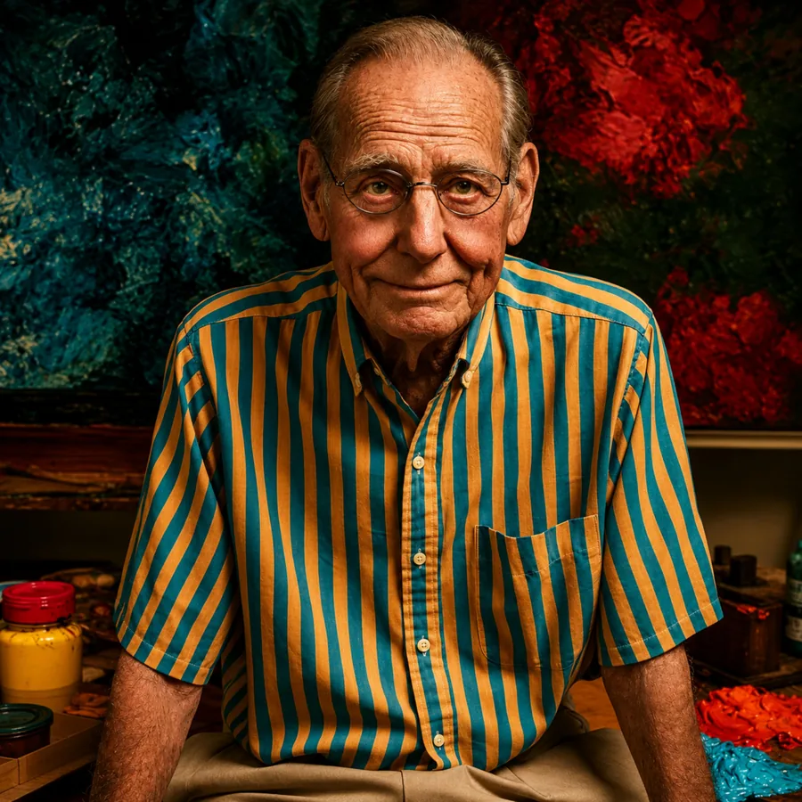 Wayne Thiebaud, as the Duke imagines him or her