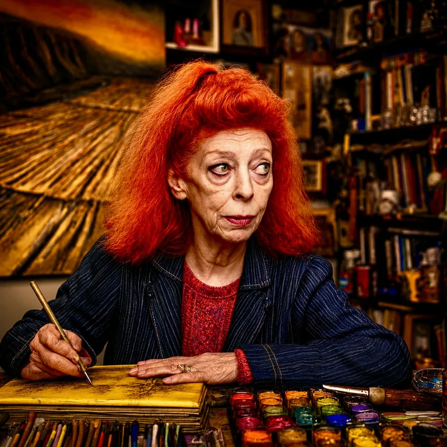 Jeanne-Claude, as the Duke imagines him or her