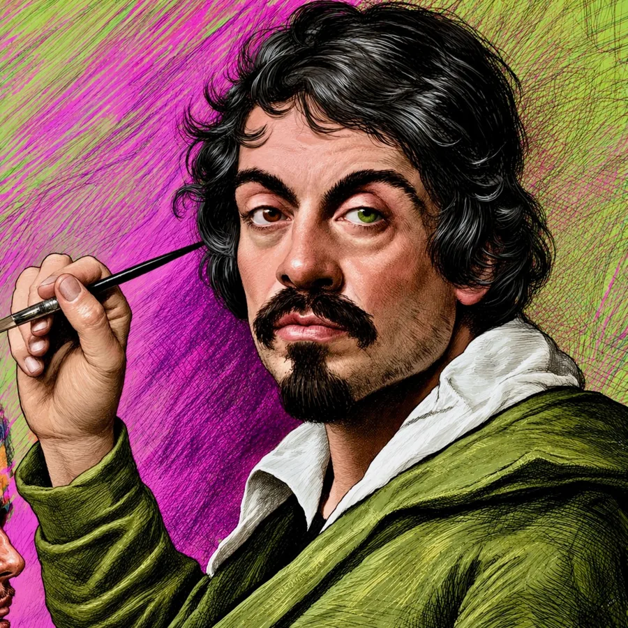Caravaggio, as the Duke imagines him or her