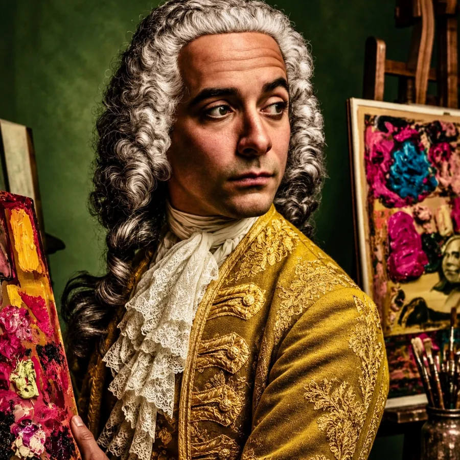 Canaletto, as the Duke imagines him or her