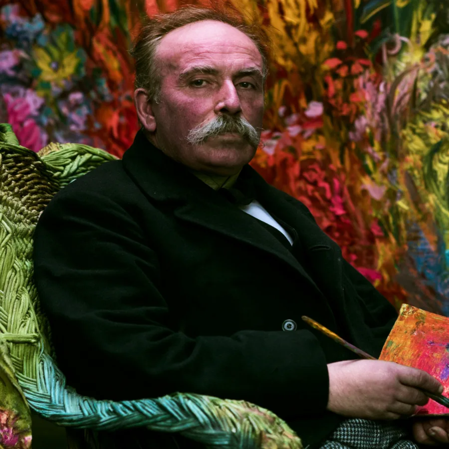 Henri Rousseau, as the Duke imagines him or her