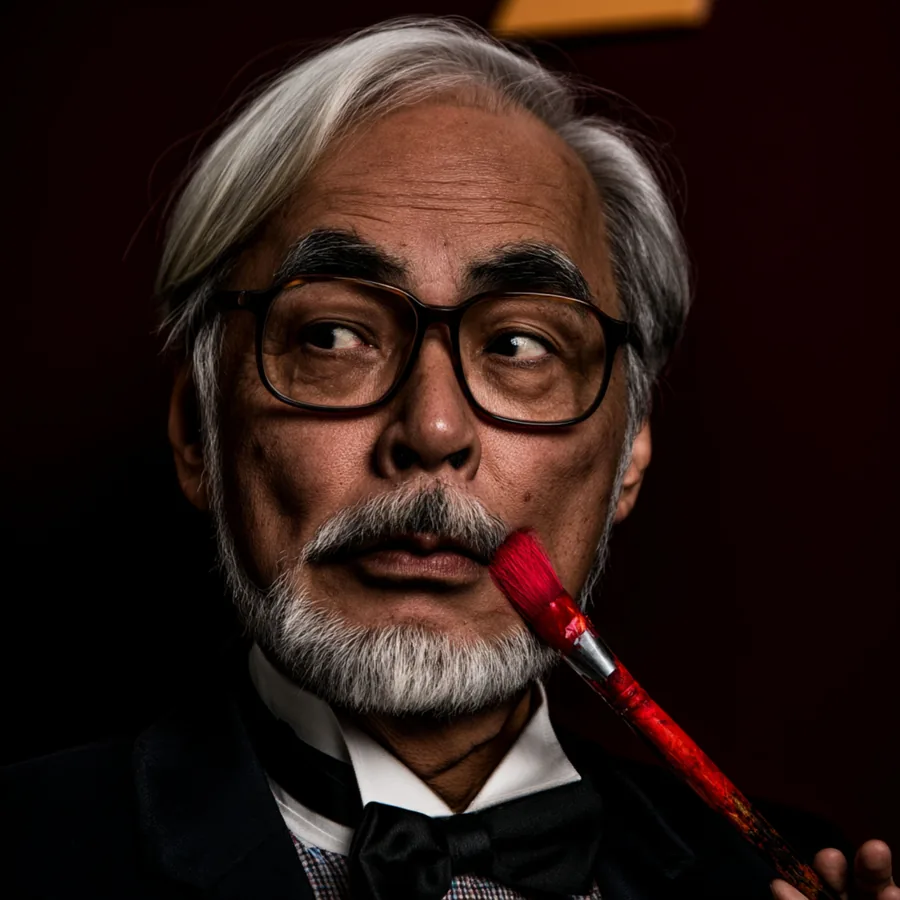 Hayao Miyazaki, as the Duke imagines him or her
