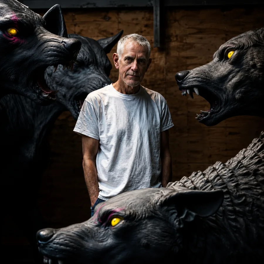 Ron Mueck, as the Duke imagines him or her